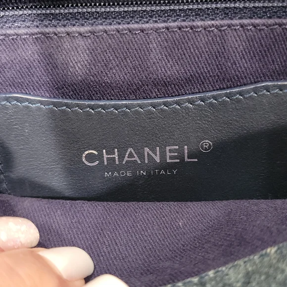 SOLD Rare & authentic CHANEL denim bag - Picture 14 of 15